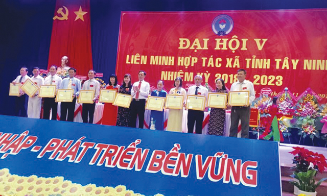 Đại hội Liên minh HTX Tây Ninh lần thứ V, nhiệm kỳ 2018 - 2023