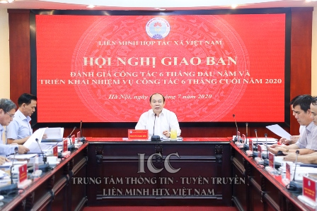 Chủ tịch Nguyễn Ngọc Bảo chủ trì hội nghị đánh giá công tác 6 tháng đầu năm và triển khai nhiệm vụ 6 tháng cuối năm 2020